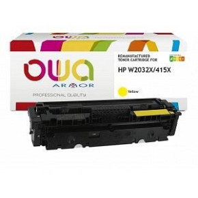 OWA Armor toner pro HP CLJ Pro MFP M450 yellow, level man., 6.000 str., komp.s W2032X