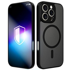 3mk ochranný kryt Misty MagCase Black pro Apple iPhone 16 Pro Max 3mk ochranný kryt Misty MagCase Black pro Apple iPhone 16 Pro Max