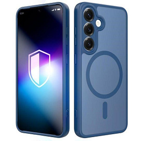 3mk ochranný kryt Misty MagCase Blue pro Samsung Galaxy S25 3mk ochranný kryt Misty MagCase Blue pro Samsung Galaxy S25