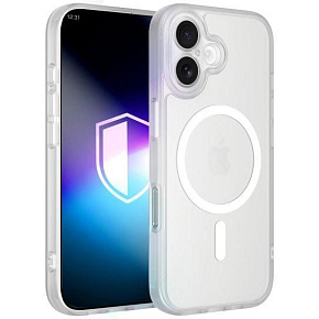 3mk ochranný kryt Misty MagCase White pro Apple iPhone 17 3mk ochranný kryt Misty MagCase White pro Apple iPhone 17