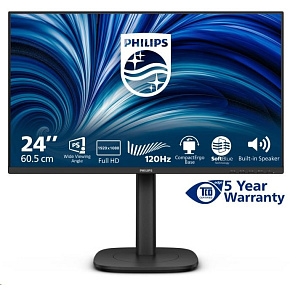Philips MT 23,8" 24B2N3200J - 1920x1080,IPS,120Hz,D-Sub,HDMI,DP,USBhub,Repro,Pivot, posk obal