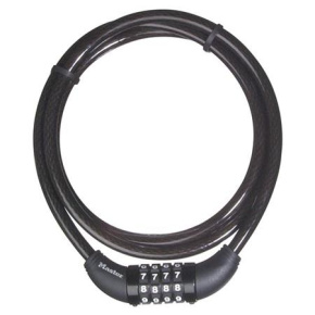 Master Lock Ocelové lanko  s integrovaným zámkem 8119EURD