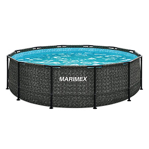 Marimex Florida bazén 3,66x0,99 m se zabudovaným skimmerem - motiv RATAN Marimex Florida bazén 3,66x0,99 m se zabudovaným skimmerem - motiv RATAN
