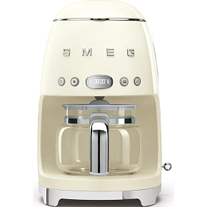 Smeg Retro Style DCF02CREU překapávač kávy béžový, 10 šálků, 1,25 l, automatický start, keep warm Smeg Retro Style DCF02CREU překapávač kávy béžový, 10 šálků, 1,25 l, automatický start, keep warm
