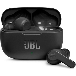 BAZAR - JBL Wave 200TWS Black bezdrátová sluchátka do uší - poškozený obal BAZAR - JBL Wave 200TWS Black bezdrátová sluchátka do uší - poškozený obal