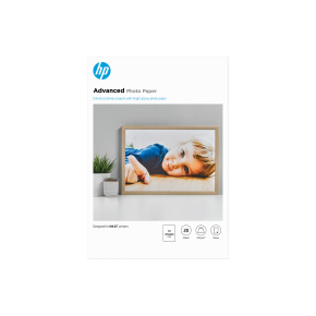 HP Advanced Glossy Photo Paper-20 sht/A3/297 x 420 mm, 10.5 mil, 250 g/m2, Q8697A HP Advanced Glossy Photo Paper-20 sht/A3/297 x 420 mm, 10.5 mil, 250 g/m2, Q8697A