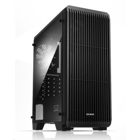 case Zalman miditower S2, ATX/mATX/Mini-ITX, bez zdroje, USB3.0, černá