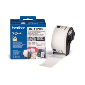 BROTHER DK-11208 Široké adresné štítky 38x 90 mm (400 ks)