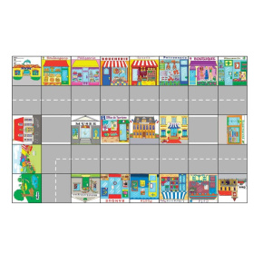 TT - Bee-Bot Podložka Francouzské město