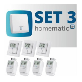 Homematic IP  Sada vytápění (byt 3+1) - HmIP-SET3