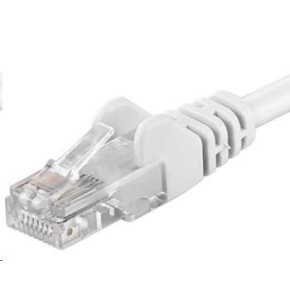 PREMIUMCORD Patch kábel UTP RJ45-RJ45 CAT5e 2m biely