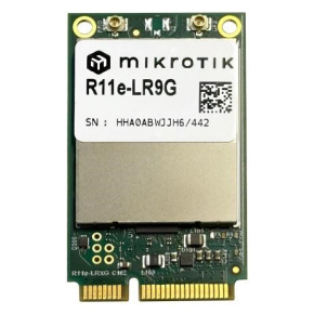 MikroTik R11e-LR9G miniPCIe LoRa® adaptér s GPS