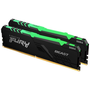 DIMM DDR4 64GB 3200MT/s CL16 (Kit of 2) KINGSTON FURY Beast RGB