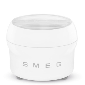 Smeg SMIC01 příslušenství pro výrobu zmrzliny, 1,1 l, dvojitá stěna, špachtle, magnetizovaný adaptér, centrovací kroužek