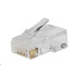 PREMIUMCORD RJ45 8pin konektor - drôt, balenie 10 ks vo vrecku