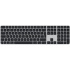 Apple Magic Keyboard (2024) w Touch ID and Numeric Keypad - Slovak - Black Keys