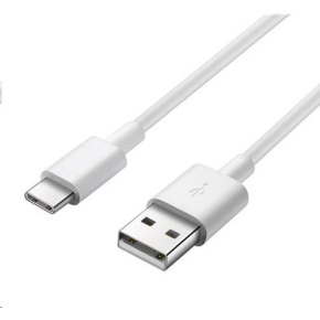 Kábel USB PREMIUMCORD 3.1 C/M - USB 2.0 A/M, rýchlonabíjací prúd 3A, 2 m, biela