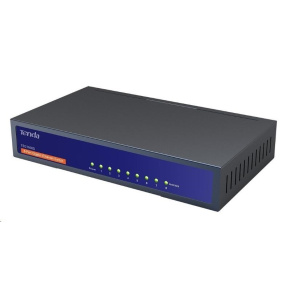 Tenda TEG1008D 8-portový Gigabit Ethernet Switch, 10/100/1000Mbps, Kov