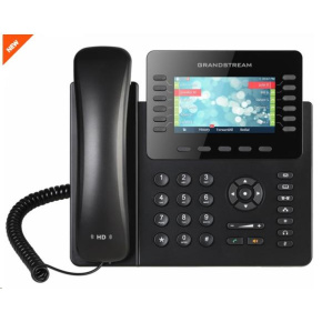 Grandstream GXP2170 [telefón VoIP - 6xSIP účet, HD audio, 5prog.tl.+48 predvolieb, bluetooth, EHS, farebný LCD displej, 2x GLAN]