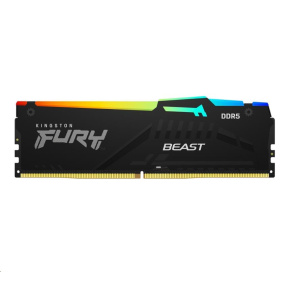 DIMM DDR5 32GB 5200MT/s CL36 KINGSTON FURY Beast RGB EXPO