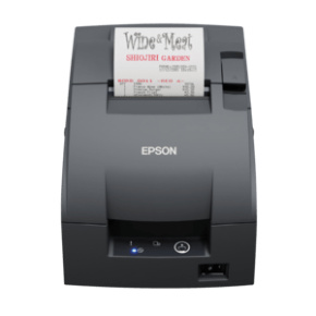 Epson TM-U220IIB, cutter, RS232, white
