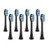 TrueLife SonicBrush Clean-series heads Whiten black 8 pack