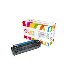 OWA Armor toner pre HP Color Laserjet CP2020, CP2025, CM2320, CM2720, 2800 strán, CC531A, modrá/cyan