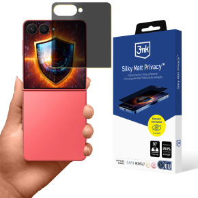 3mk ochranná folie Silky Matt Privacy pro Samsung Galaxy Z Flip 7 3mk ochranná folie Silky Matt Privacy pro Samsung Galaxy Z Flip 7