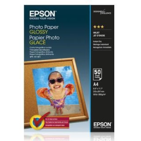 EPSON Papier A4 - fotografický papier lesklý A4 50 listov