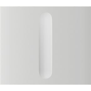 Ajax  CenterButton (Dimmer) vertical - Středový kryt stmívatelného tlačítka, vertikální instalace, ústřicová