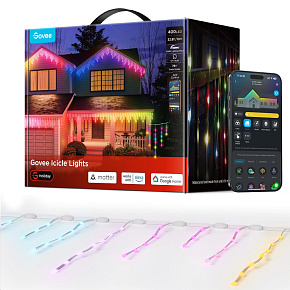 Govee Smart LED rampouchy RGBIC 10m, bílé, Matter