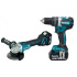 Makita DLX2210TJ1 Aku sada DGA506+DHP484 Li-ion LXT 18V/5,0Ah