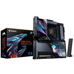 GIGABYTE MB Sc LGA1851 Z890 A MASTER AI TOP, Intel Z890, 4xDDR5, 1xHDMI, 2xThunderbolt, WiFi, E-ATX