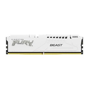 KINGSTON DIMM DDR5 FURY Beast White XMP 16GB 6000MT/s CL40