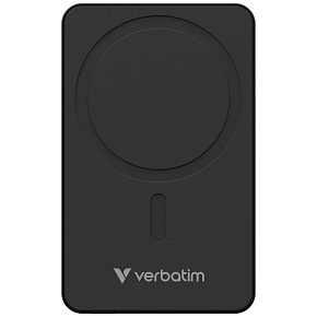 VERBATIM Powerbanka Charge 'n' Go Essentials, Magnetická, 20000 mAh, USB-C, Černá
