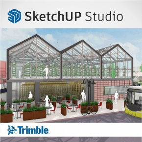 SketchUp Studio, 1 uživatel, pronájem na 1 rok