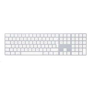 APPLE Magic Keyboard s numerickou klávesnicou Silver- Intl Layout