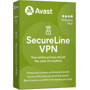 _Nový Avast SecureLine VPN Multi-device 10PC na 12 mesiacov - ESD