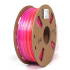 GEMBIRD Tisková struna (filament) PLA, 1,75mm, 1kg, silk rainbow, červená/fialová