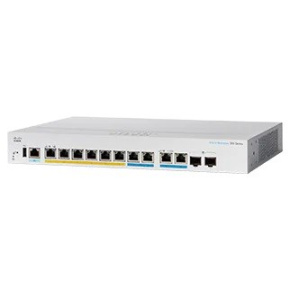 Cisco switch CBS350-8MGP-2X-EU (6xGbE,2x2,5GbE,2xMultigigabit/SFP+ combo,8xPoE+,124W,fanless) - REFRESH