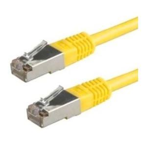 XtendLan patch kábel Cat5E, FTP - 1m, žltý (predaj po 10 ks)