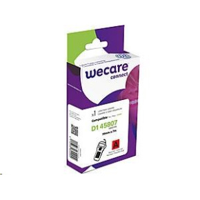 Páska WECARE ARMOR pre DYMO S0720870, čierna/červená, 19 mm x 7 m