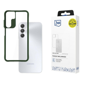 3mk ochranný kryt Satin Armor Case+ Green pro Samsung Galaxy A15 5G