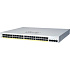 BAZAR - Cisco switch CBS220-48P-4G (48xGbE,4xSFP,48xPoE+,382W) - REFRESH - Rozbaleno (Komplet)