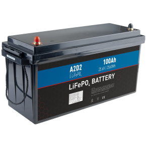 AVACOM A2D2 baterie LiFePO4 25,6V 100Ah M8 AVACOM A2D2 baterie LiFePO4 25,6V 100Ah M8