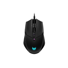 ACER GAMING MOUSE - max. 19000 dpi, 10 programovateľných tlačidiel, 4 farby podsvietenia, 20 mil. kliknite na