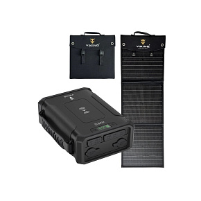 Set powerbanka Viking VIDAR III a solární panel Viking L60 PD