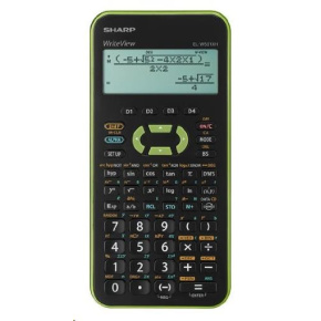 SHARP kalkulačka - ELW531XHGR - zelená