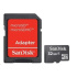 Karta SanDisk MicroSDHC 32 GB (Class 4) + adaptér