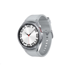 BAZAR - Samsung Galaxy Watch 6 Classic (47 mm), EU, stříbrná - Po opravě (Komplet)